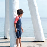 Petit Crabe Blue Multicolor Onesies