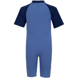 Petit Crabe Nordic/Blue Multi Color Heldragt m. Lynlås