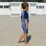 Petit Crabe Nordic/Blue Multi Color Heldragt m. Lynlås