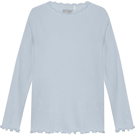 Huttelihut Rib Celestial Blue Blus