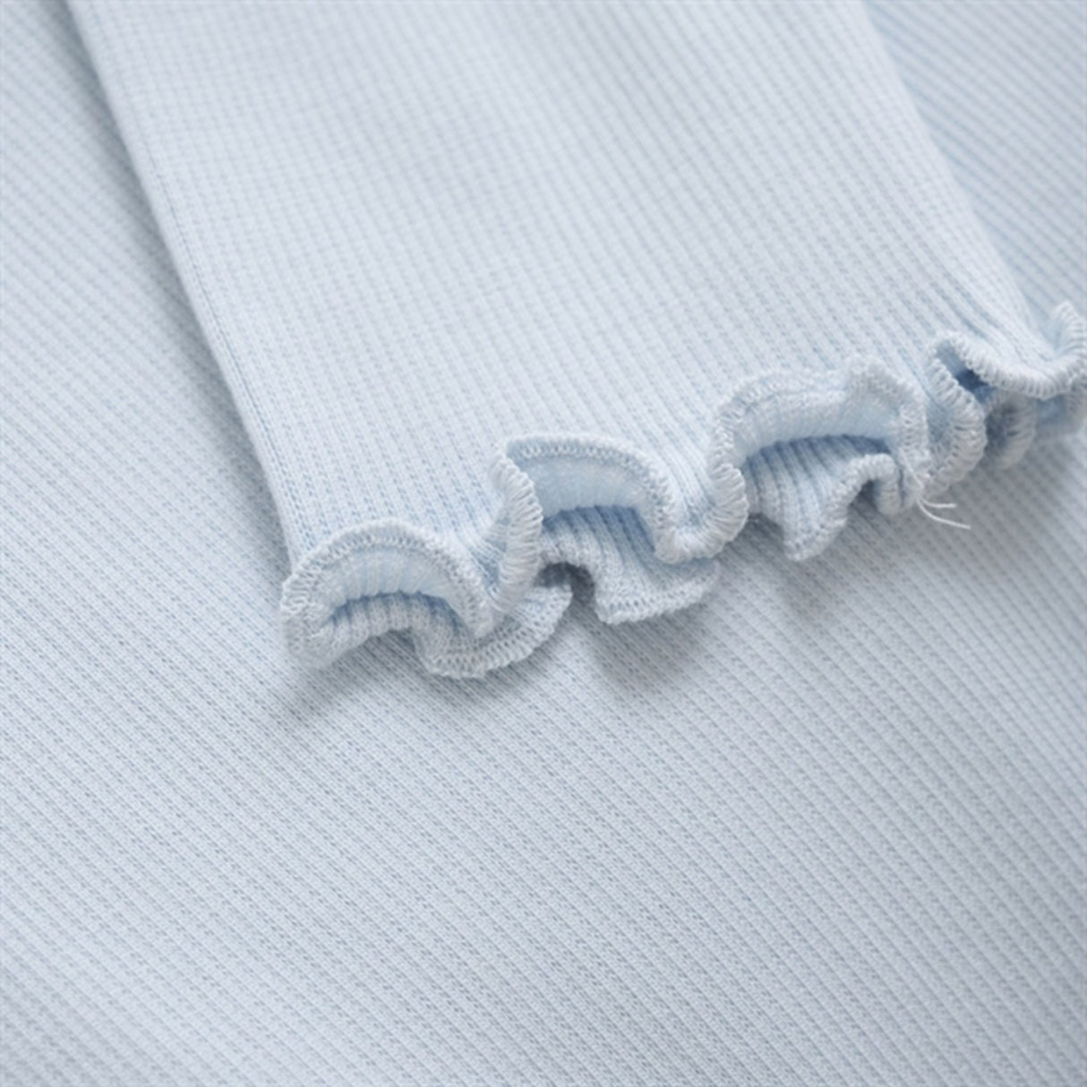 Huttelihut Rib Celestial Blue Blus