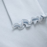 Huttelihut Rib Celestial Blue Blus