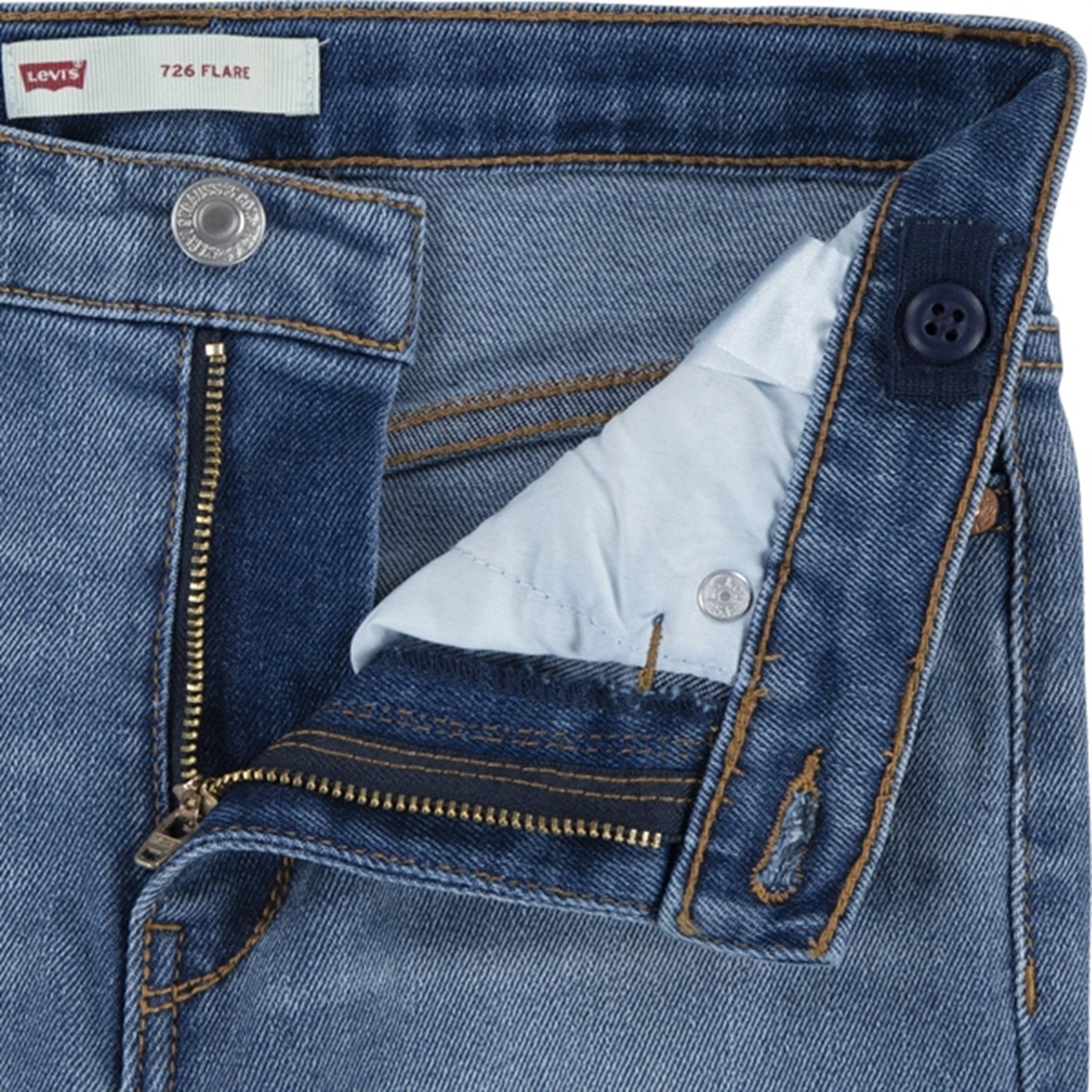 Levi's 726™ High Rise Flare Jeans Clean Getaway 2