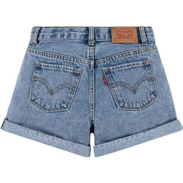 Levi's Mini Mom Shorts W/ Roll Cuf Vibe Check 5