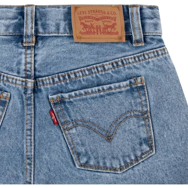 Levi's Mini Mom Shorts W/ Roll Cuf Vibe Check 4