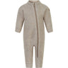 Mikk-Line Ull Onesies Melange Offwhite