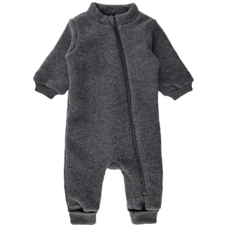 Mikk-Line Ull Onesies Anthracite Melange