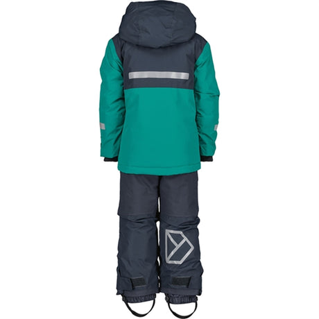 Didriksons Petrol Green Skare Kids Set 2