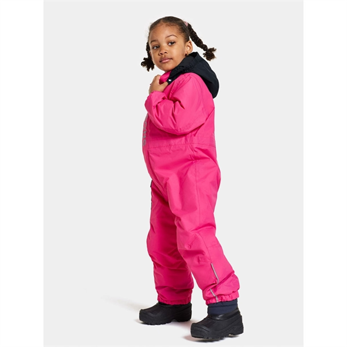 Didriksons True Pink Rio Kids Cover 2 Vinteroverall