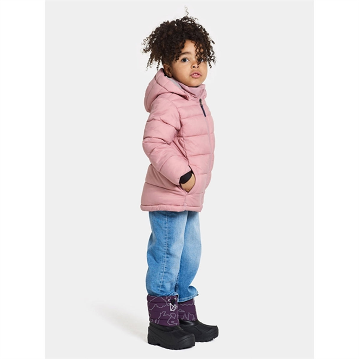 Didriksons Soft Pink Rodi Kids 2 Jacka 3