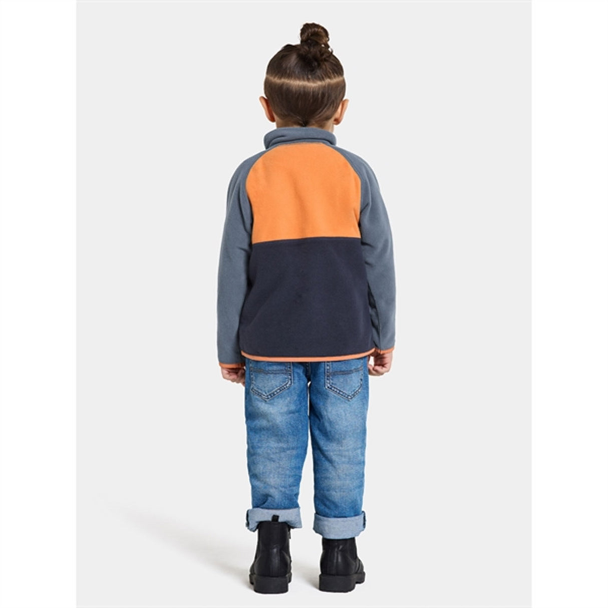 Didriksons Cantaloupe Monte Kids Fleece Jacka 5