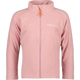 Didriksons Soft Pink Monte Kids Fleece Cardigan