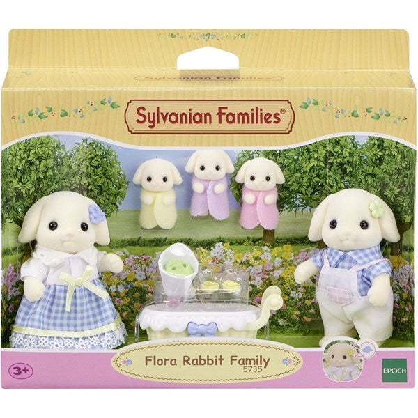 Sylvanian Families® Familjen Flora Rabbit 2