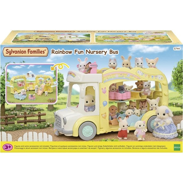 Sylvanian Families® Rainbow Fun Kindergarten Buss