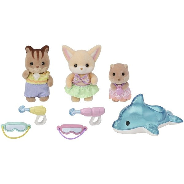 Sylvanian Families® Dagiskompisar - Simbassäng Trio