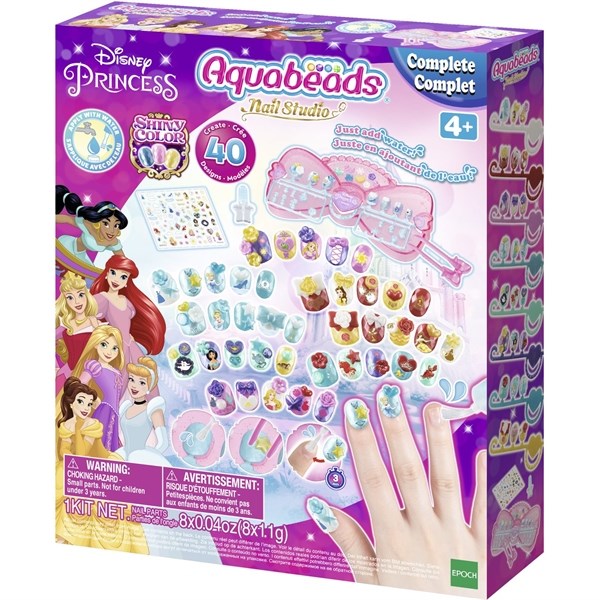 Aquabeads Nail Studio - Disney Prinsessor