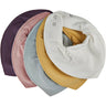 Pippi Bandana Haklapp 5-pack Misty Rose