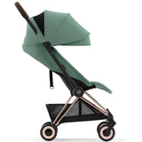 Cybex Coya Sittvagn Rosegold Leaf Green 5
