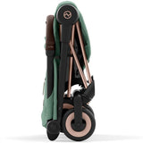 Cybex Coya Sittvagn Rosegold Leaf Green 9