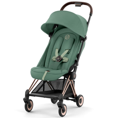 Cybex Coya Sittvagn Rosegold Leaf Green