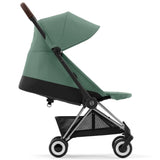 Cybex Coya Sittvagn Chrome Dark Brown Leaf Dark Green 3