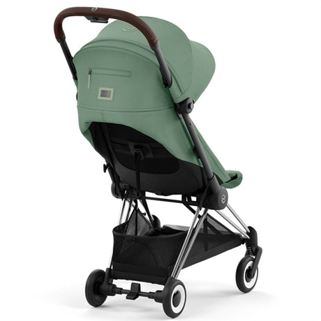 Cybex Coya Sittvagn Chrome Dark Brown Leaf Dark Green 2