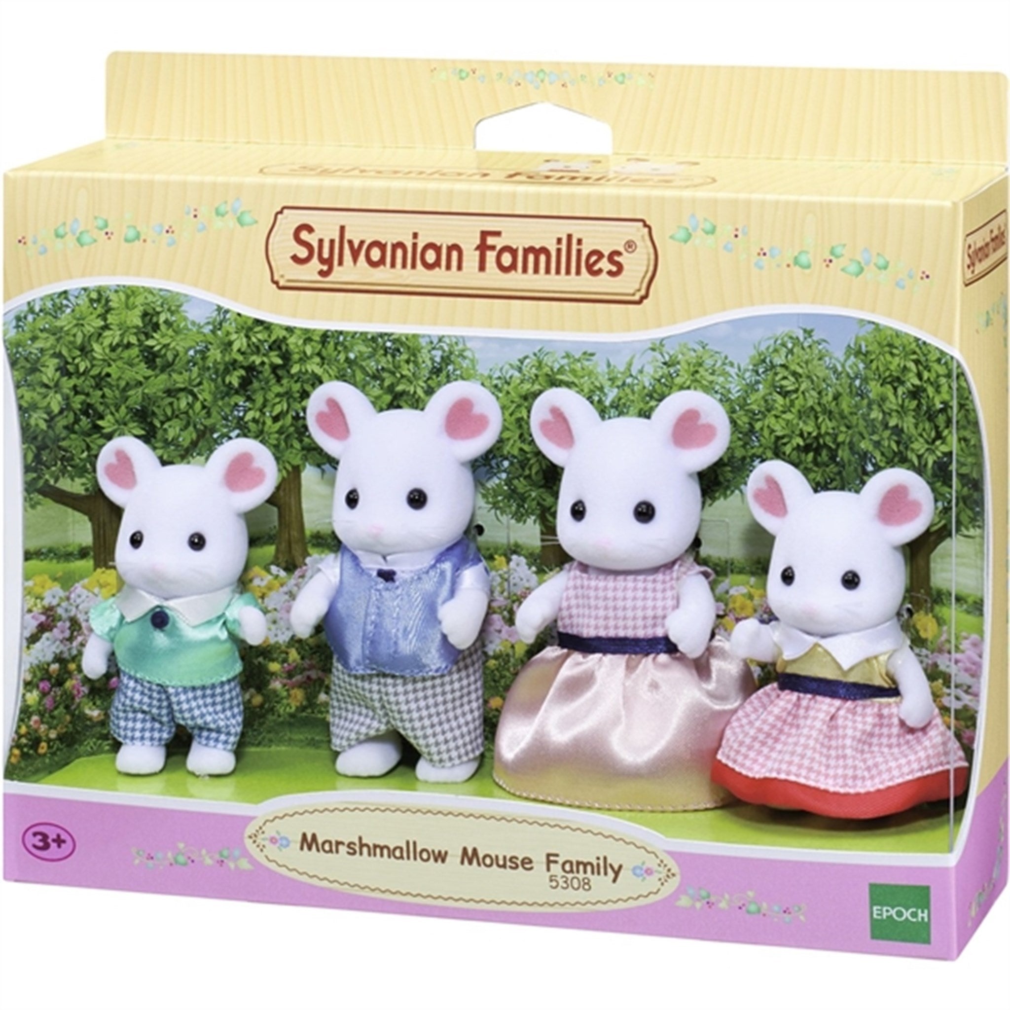 Sylvanian Families® Familjen Marshmallowmus