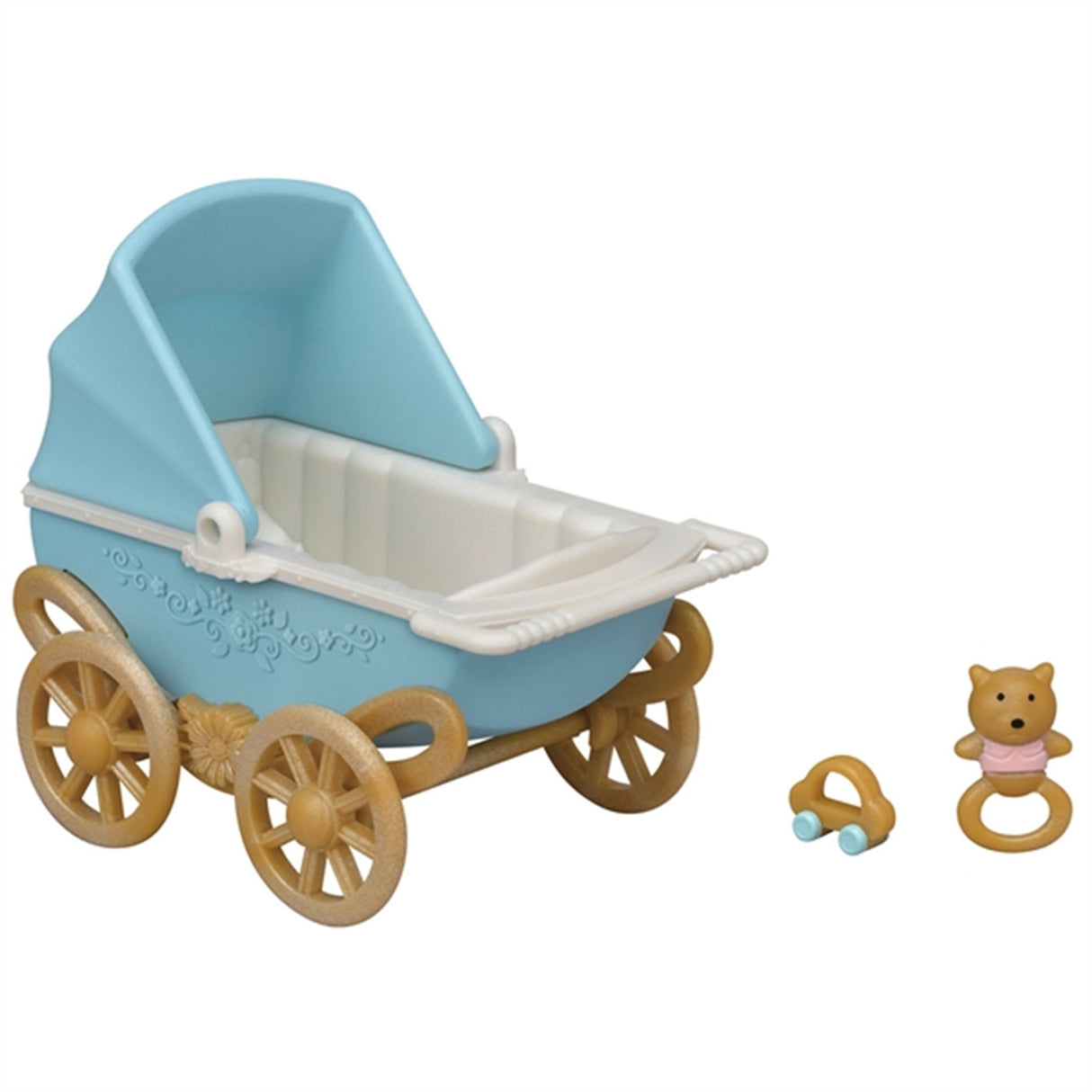 Sylvanian Families® Set Med Chocolate Bunny Twins (Sittvagn)