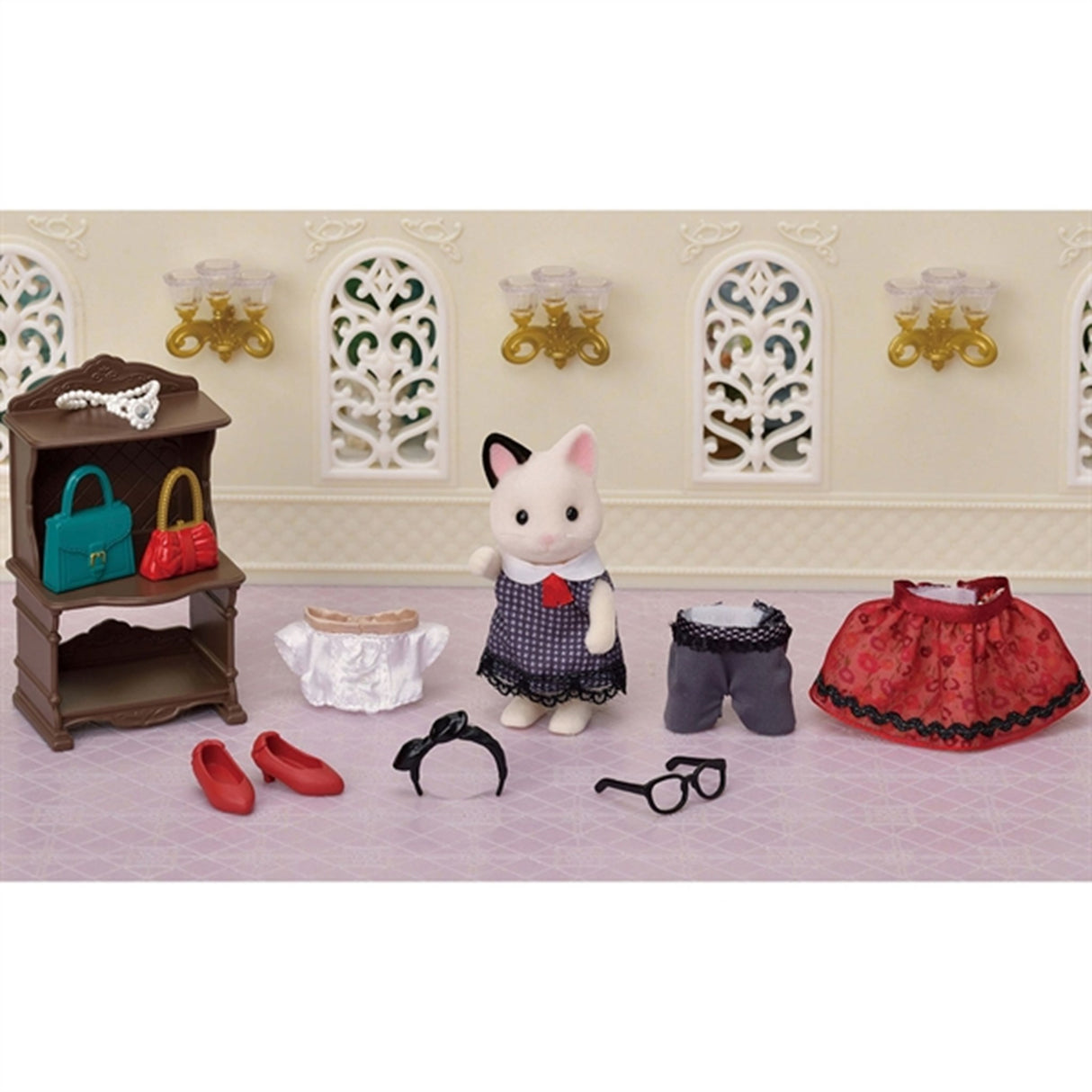 Sylvanian Families® Mode Lek Set Med Smoking Katt