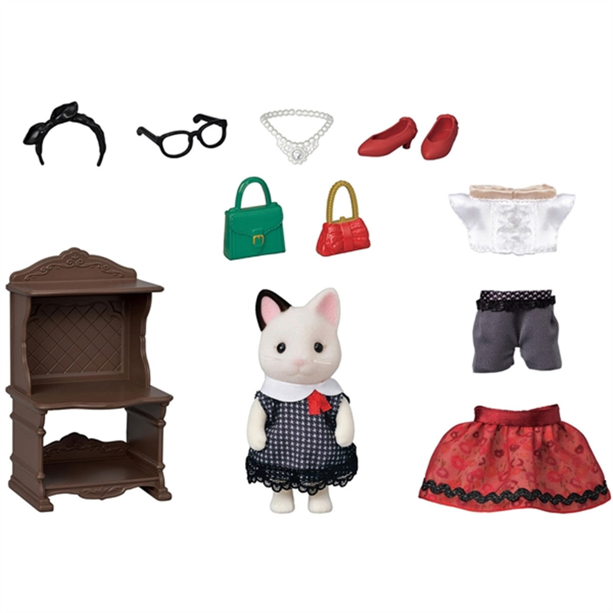 Sylvanian Families® Mode Lek Set Med Smoking Katt