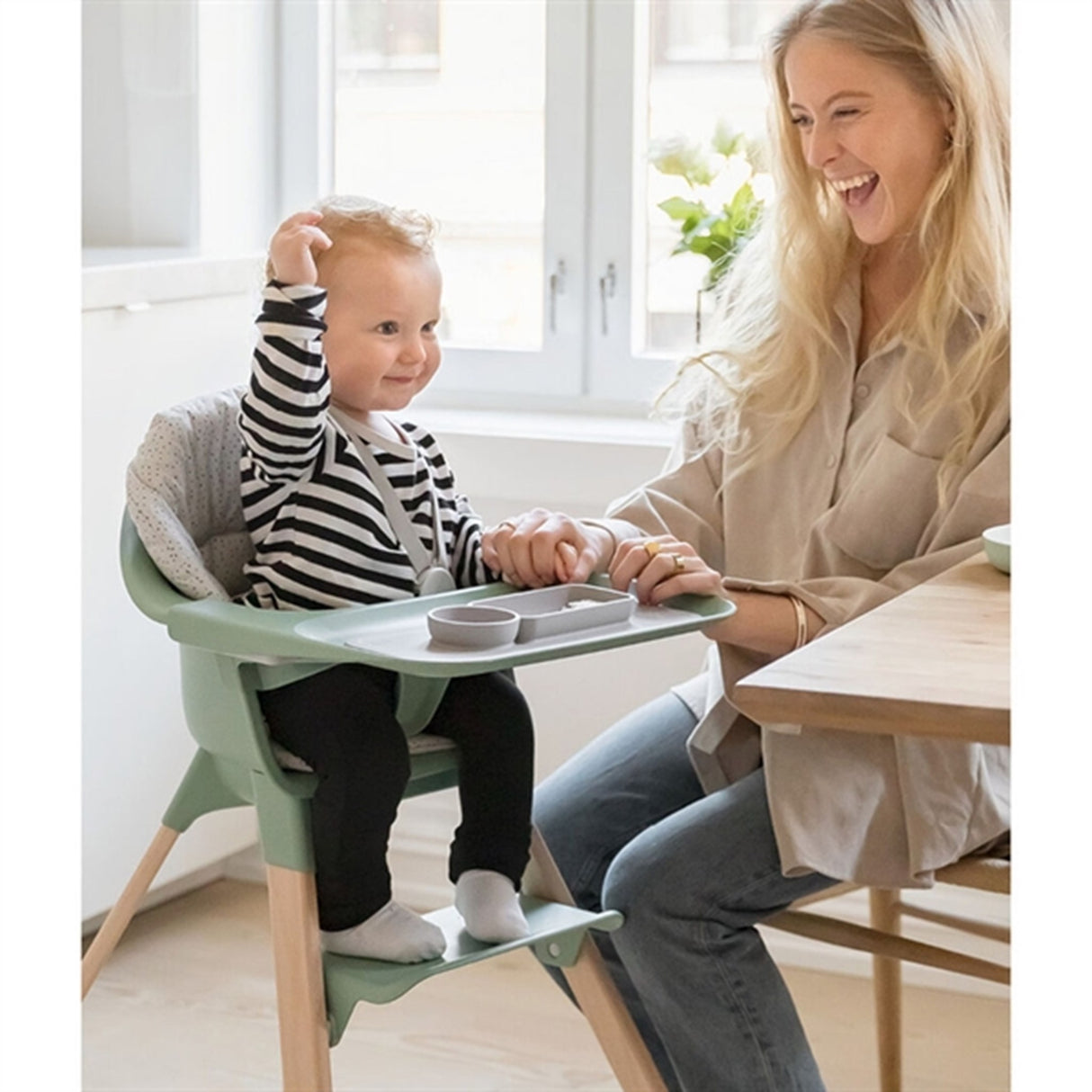 Stokke® Clikk™ Barnstol Clover Green 2