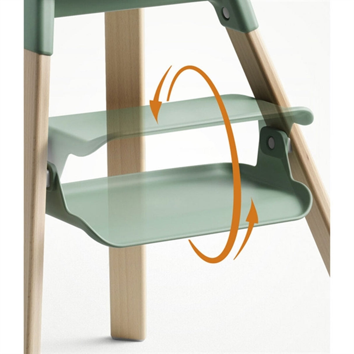 Stokke® Clikk™ Barnstol Clover Green 4