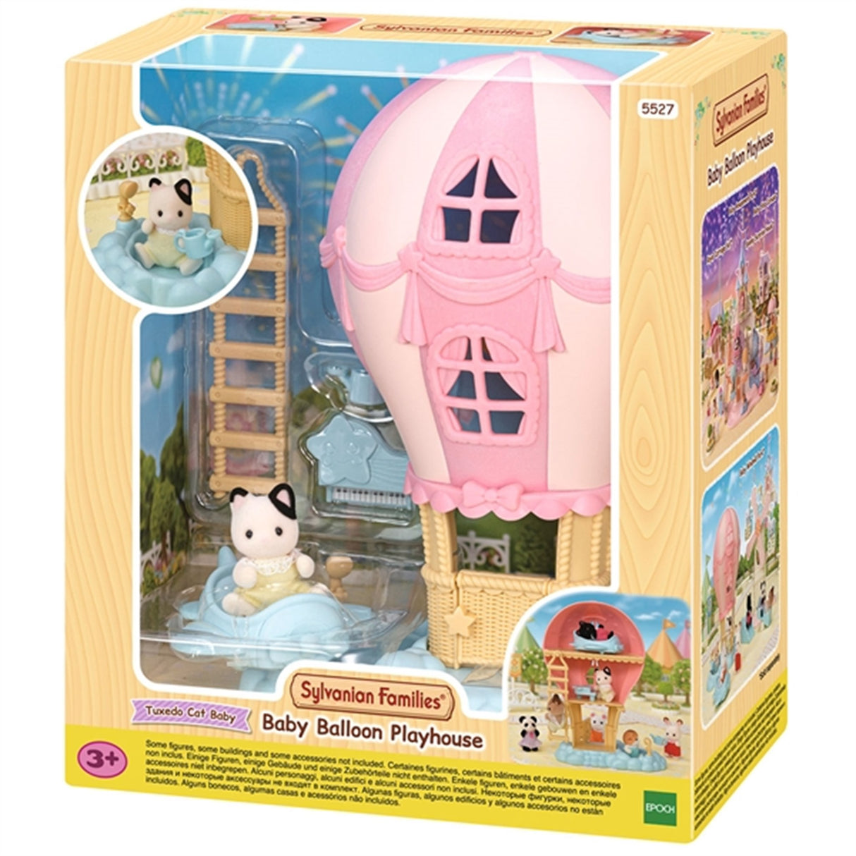 Sylvanian Families® Bebis Ballonglekstuga Med Figur