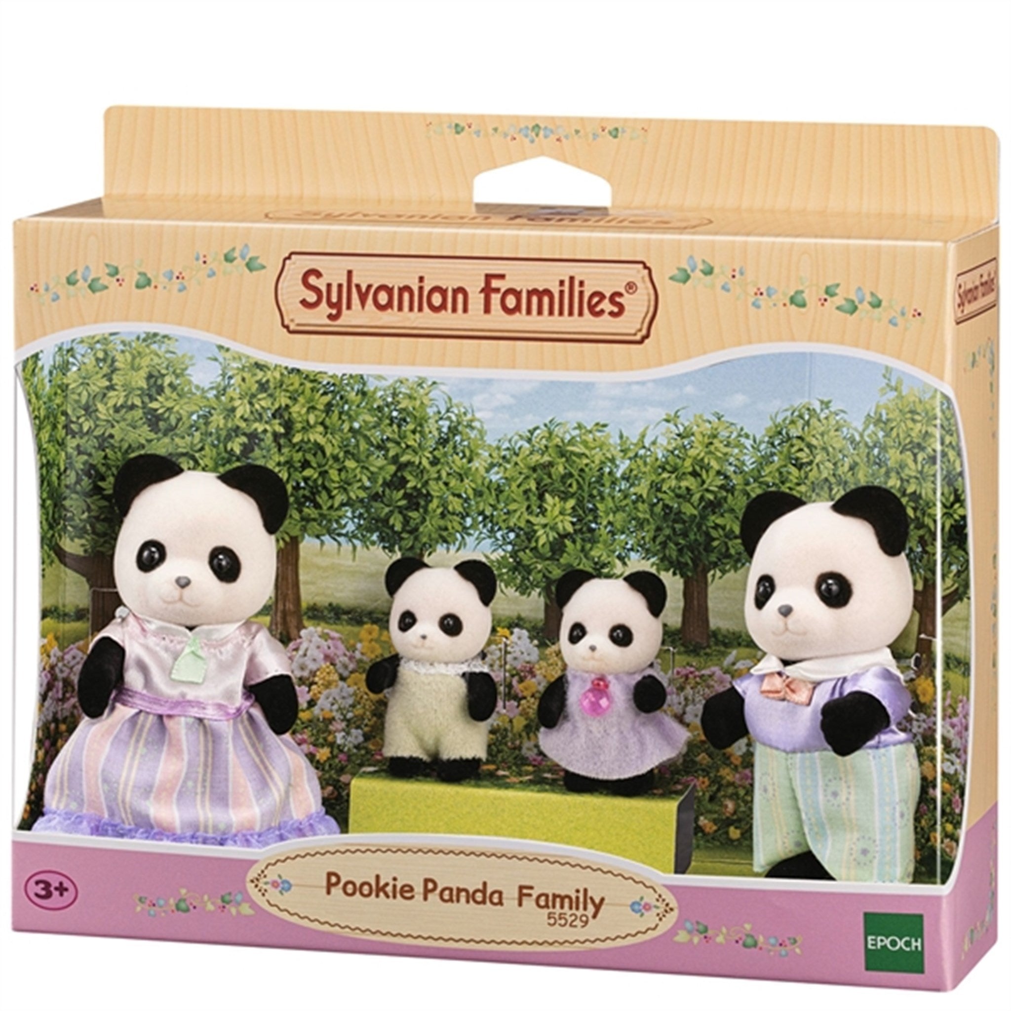 Sylvanian Families® Familjen Pandabjörn