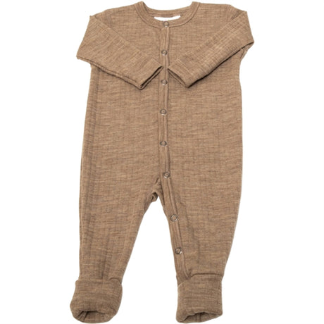 Joha Ull Beige Onesies m. 2-i-1 Fod Basic