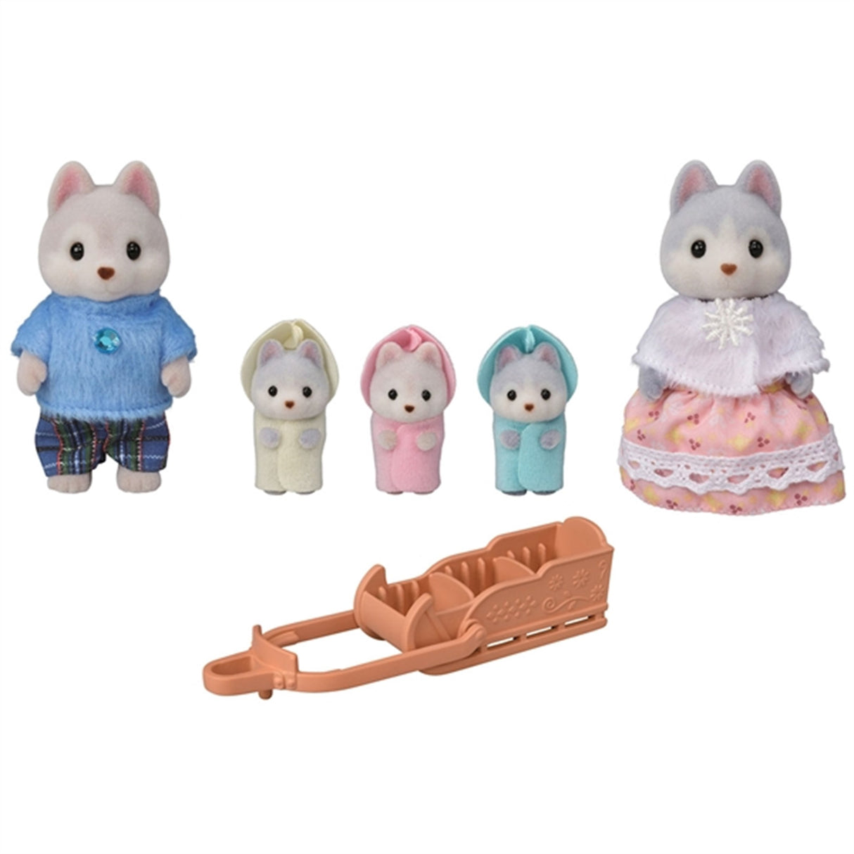 Sylvanian Families® Familjen Husky