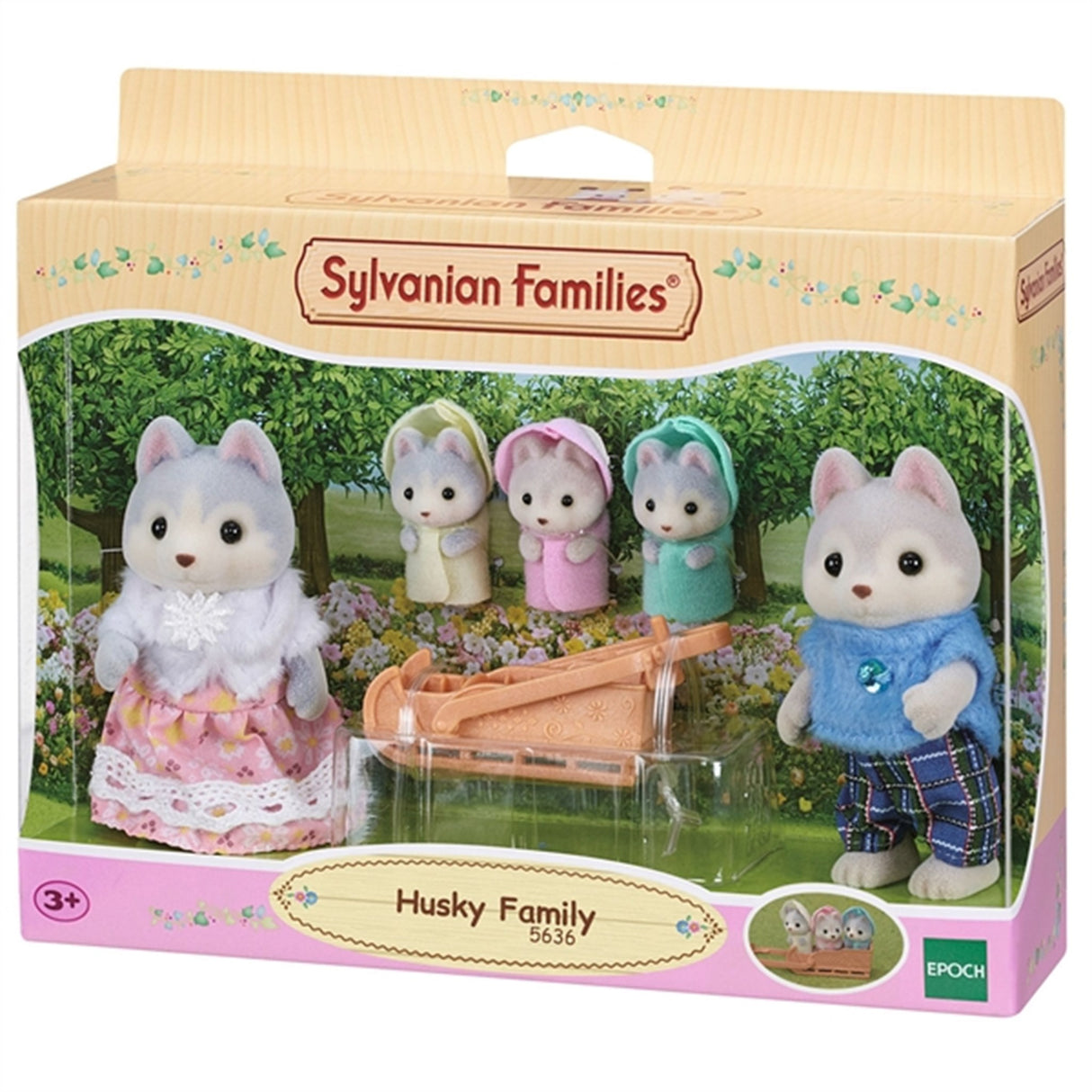 Sylvanian Families® Familjen Husky