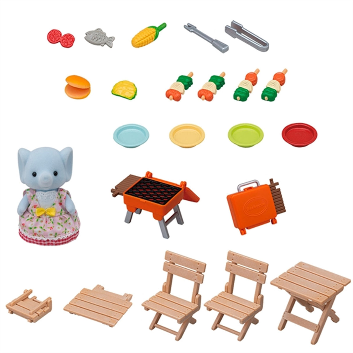 Sylvanian Families® Picknicklekset Med Figur