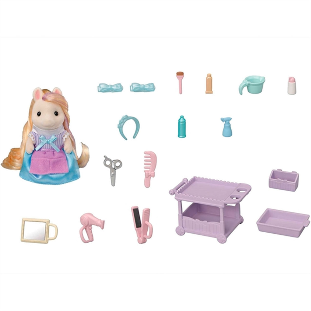 Sylvanian Families® Ponny Frisör Lekset Med Figur