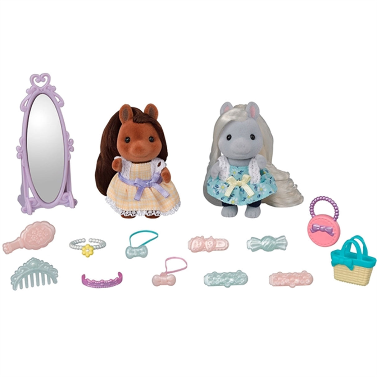 Sylvanian Families® Söta Ponnyvänner