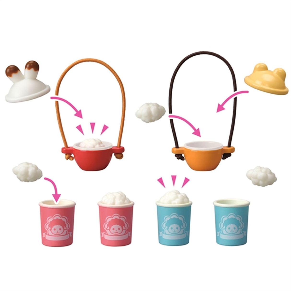 Sylvanian Families® Popcorn Leverans Service Med Figur