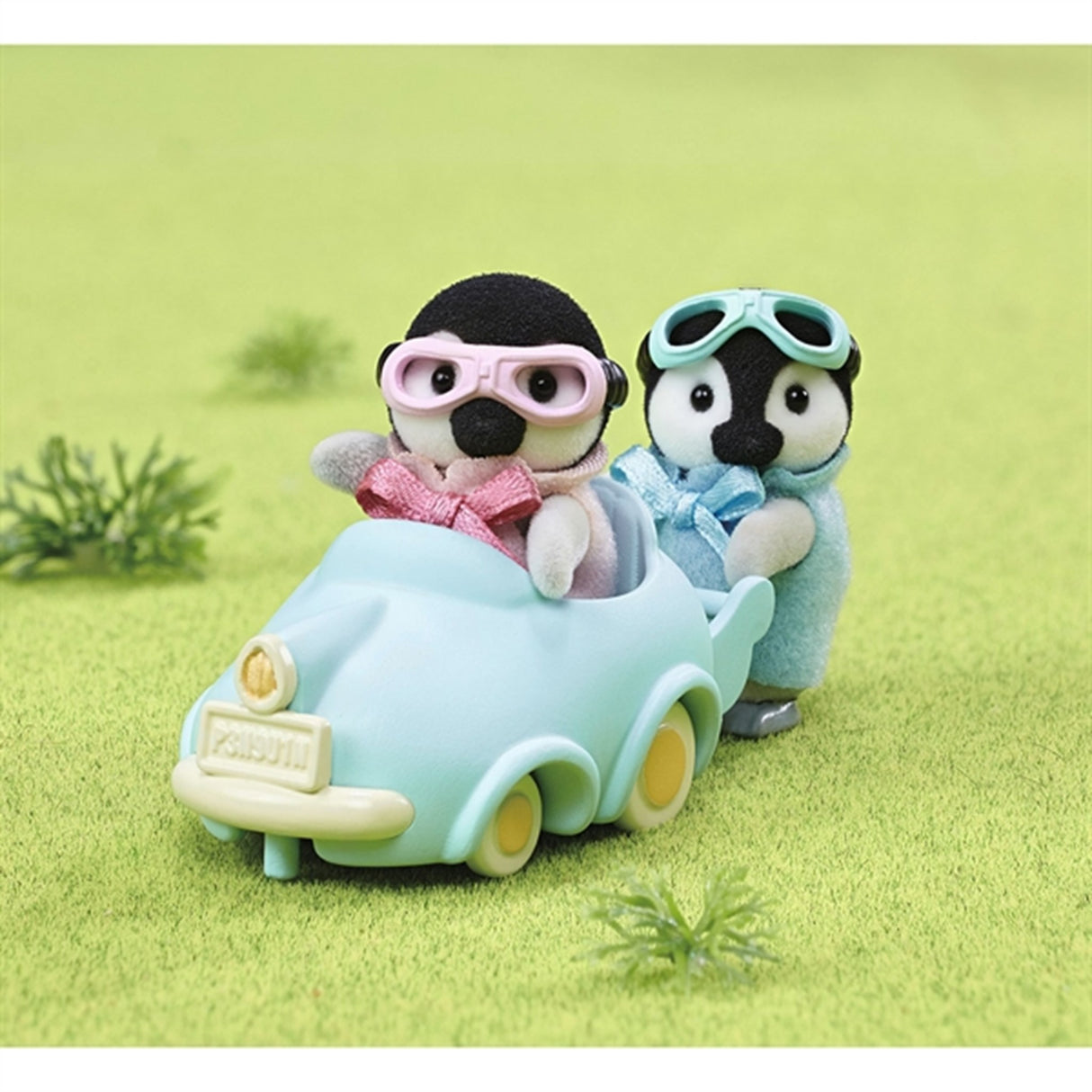 Sylvanian Families® Bebis Penguins Cykel & Lekset