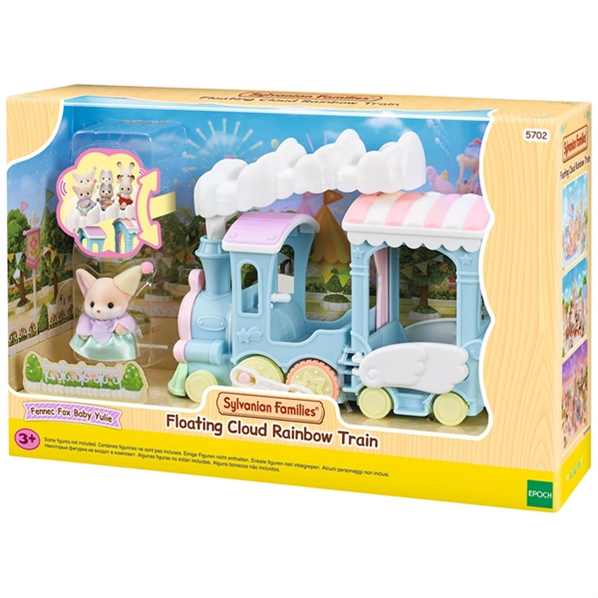 Sylvanian Families® Flytande Moln Regnbåge Tåg