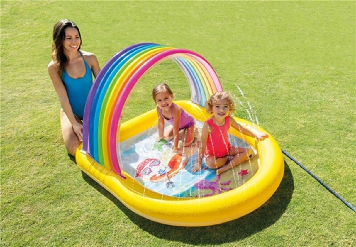 INTEX® Rainbow Arch Spray Pool