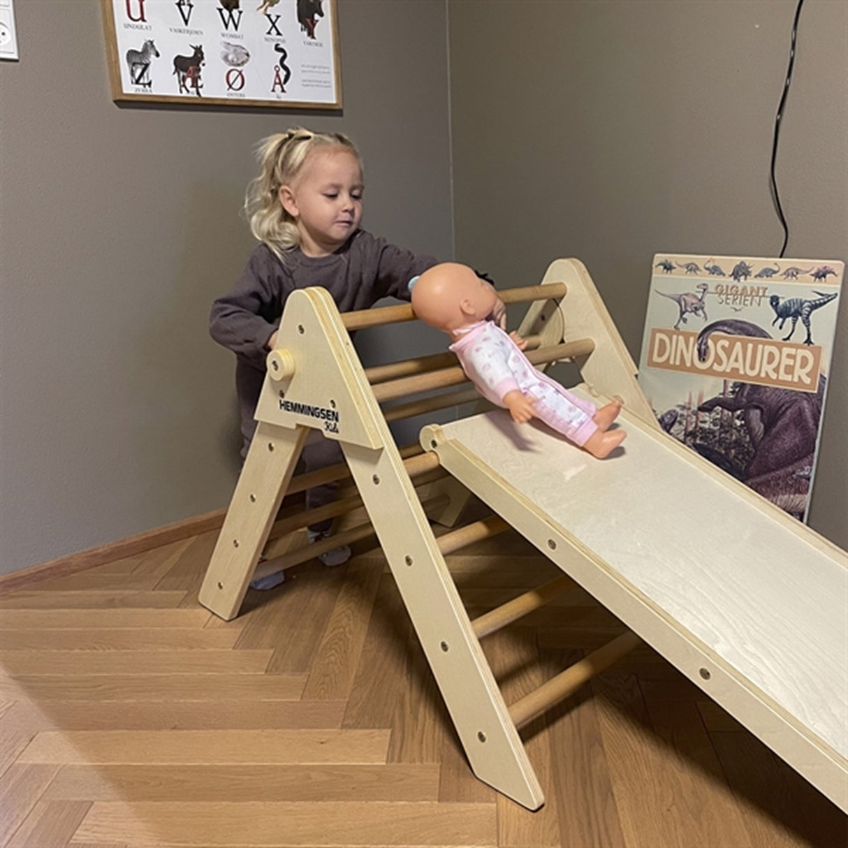 HEMMINGSEN Kids Anthon Klätterställ natur