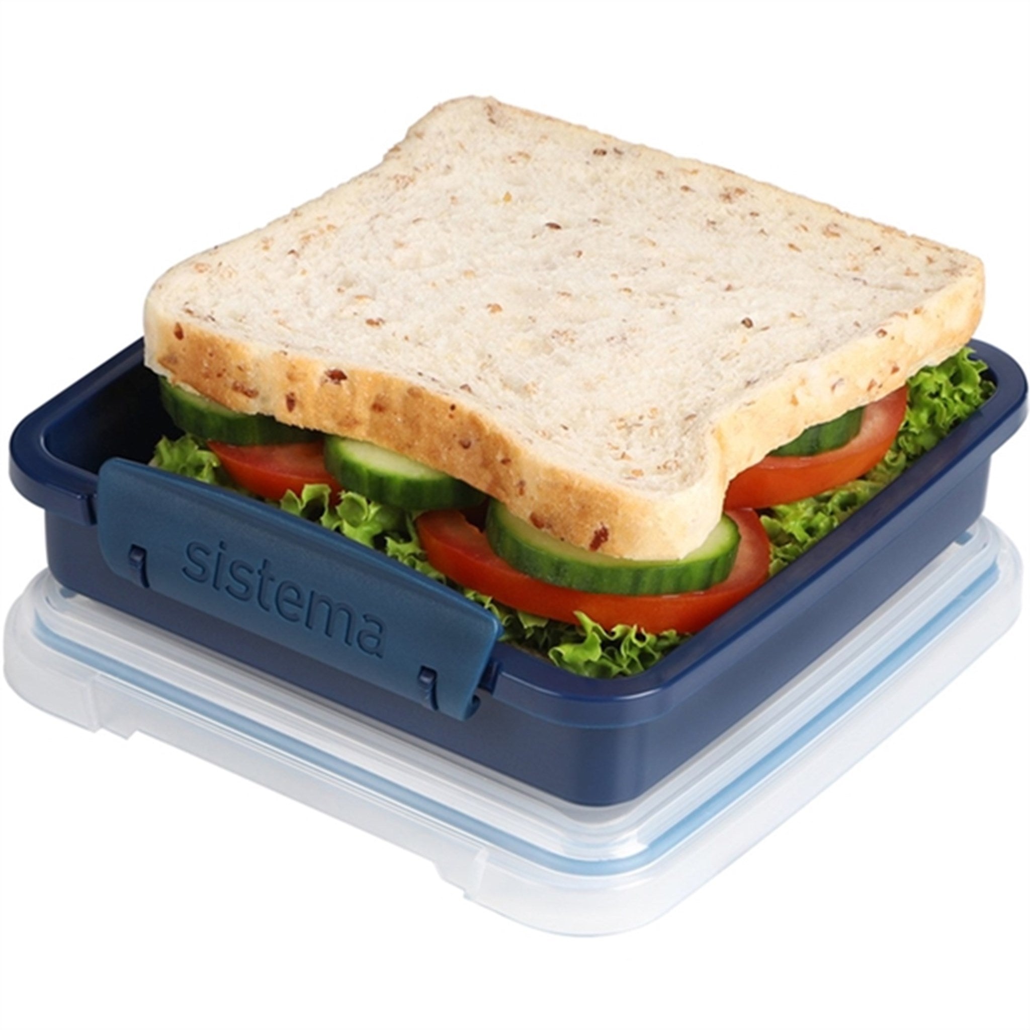 Sistema Renew To Go Sandwich Lunchlåda 450 ml Blå 4