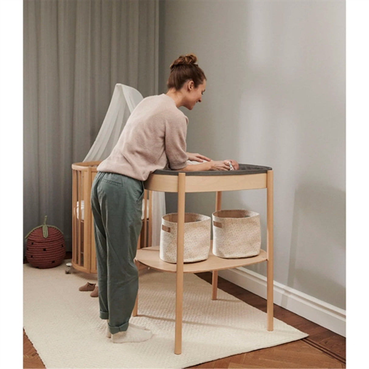Stokke® Sleepi™ Skötbord Natural 2