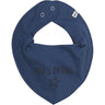 Pippi Bandana Haklapp m. Text Dark Denim