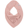 Pippi Bandana Haklapp m. Text Misty Rose