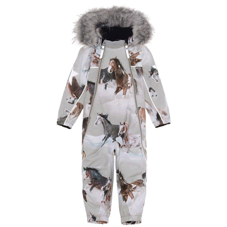 Molo Vinteroverall Winter Horses Pyxis Fur